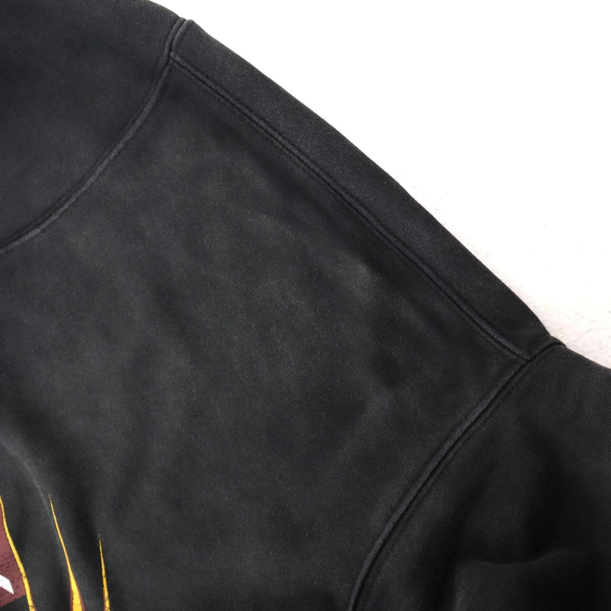 Valley Dreams Starburst Graphic Washed Black Hoodie ¡ª detail