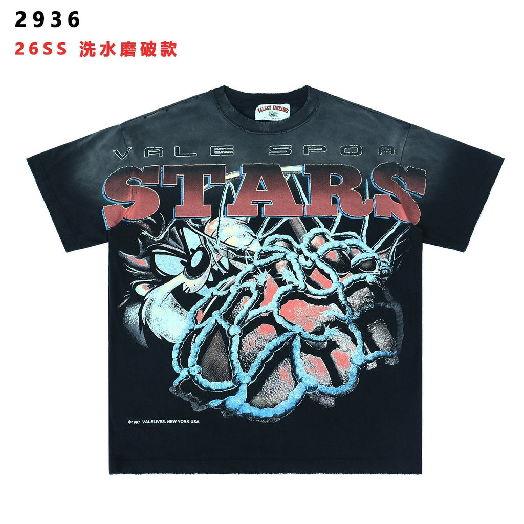 Valley Dreams Sports Stars Thorn Heart Graphic T-Shirt ¡ª hero