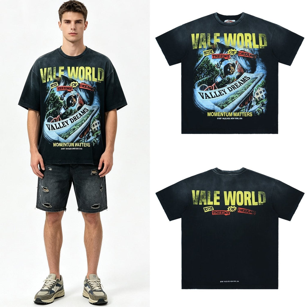 Valley Dreams Vale World Ride Graphic T-Shirt ¡ª context