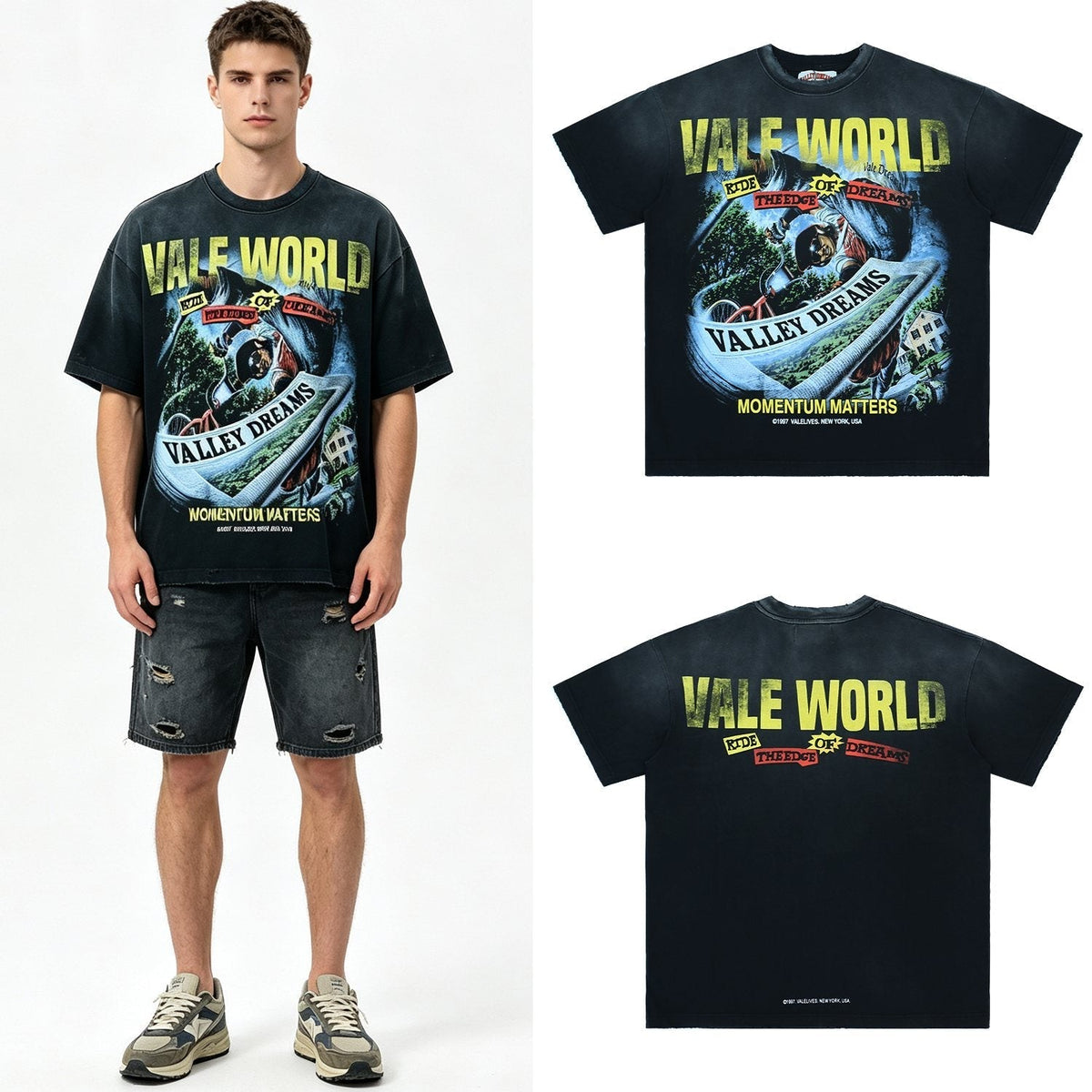 Valley Dreams Vale World Ride Graphic T-Shirt ¡ª context