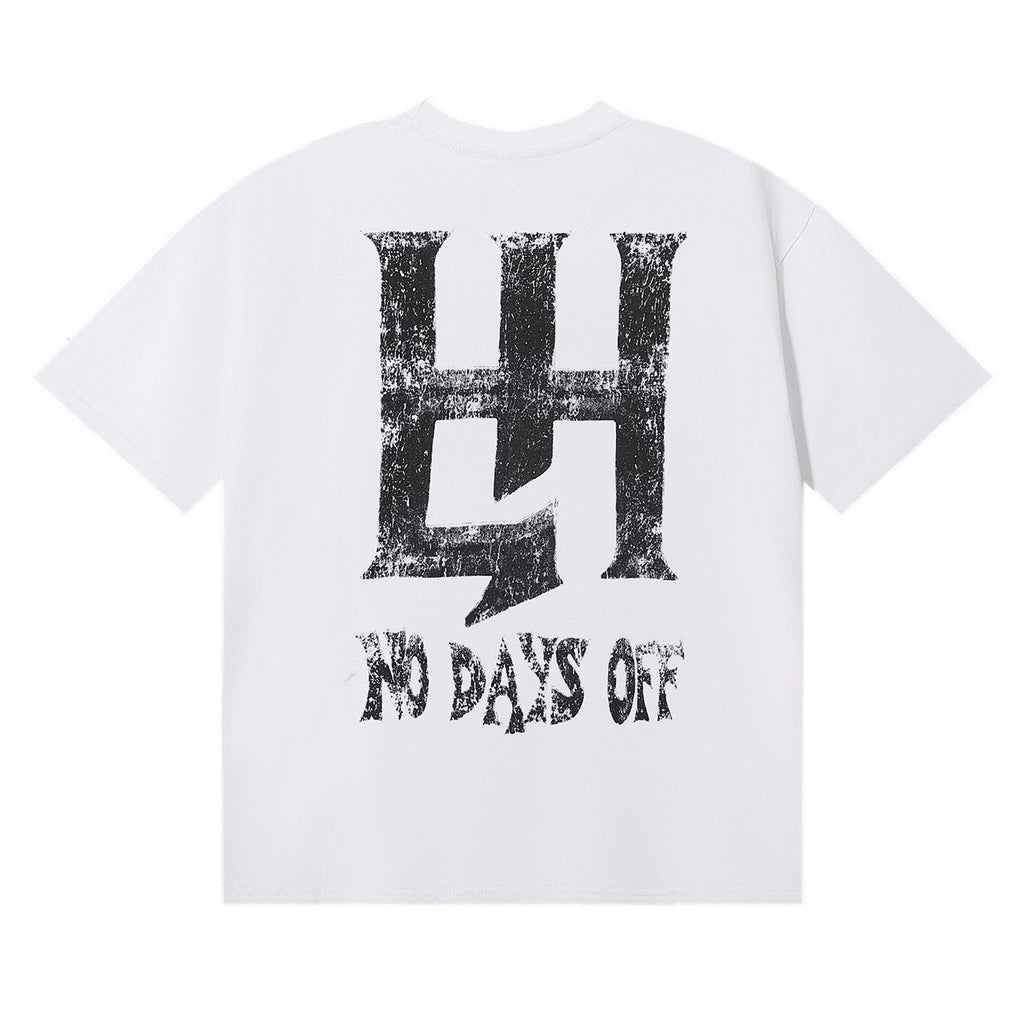 Life Hustlere Cat Women No Days Off Graphic T-Shirt ¡ª back