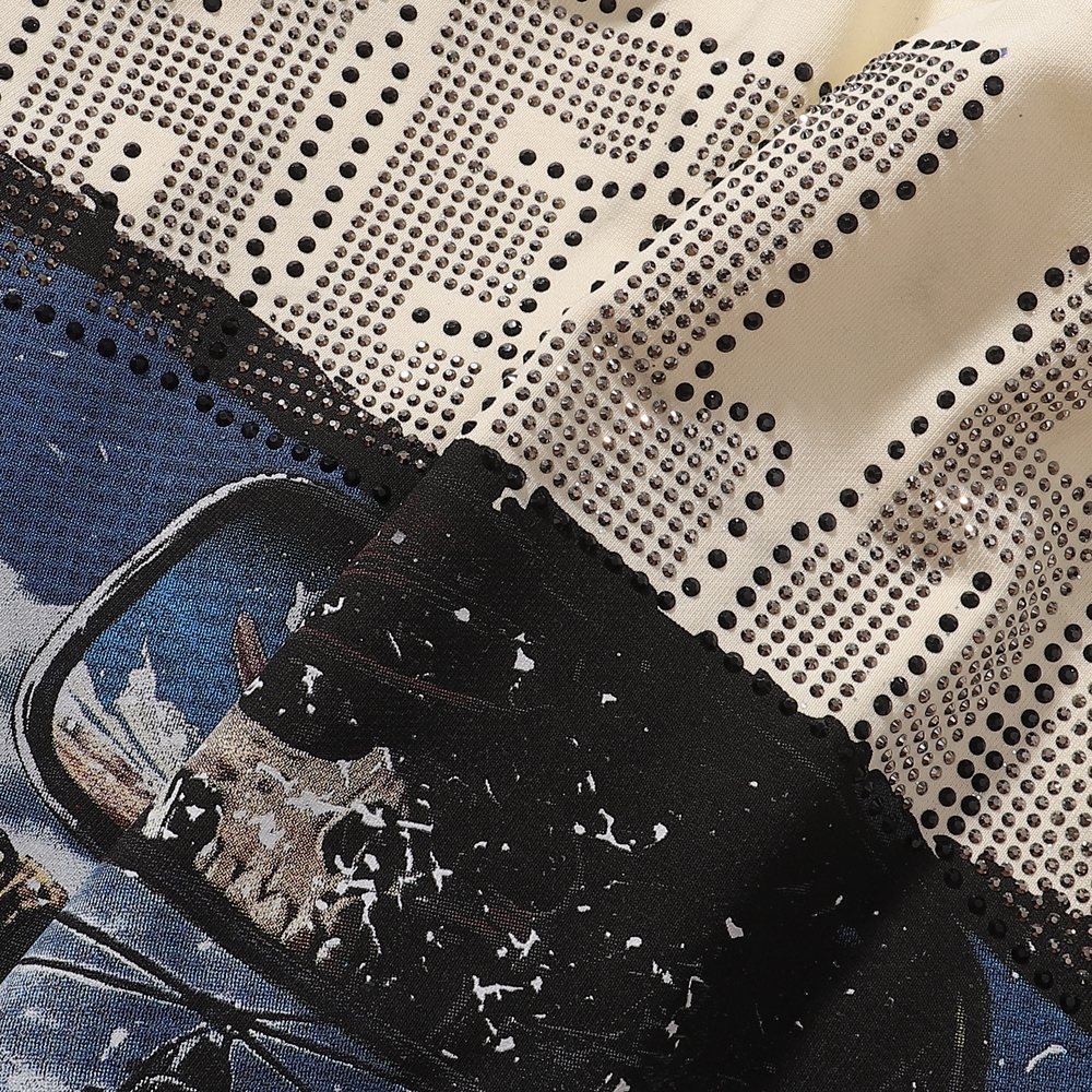 BKYS Revival Roll The Dice Car Graphic Cropped T-Shirt ¡ª detail
