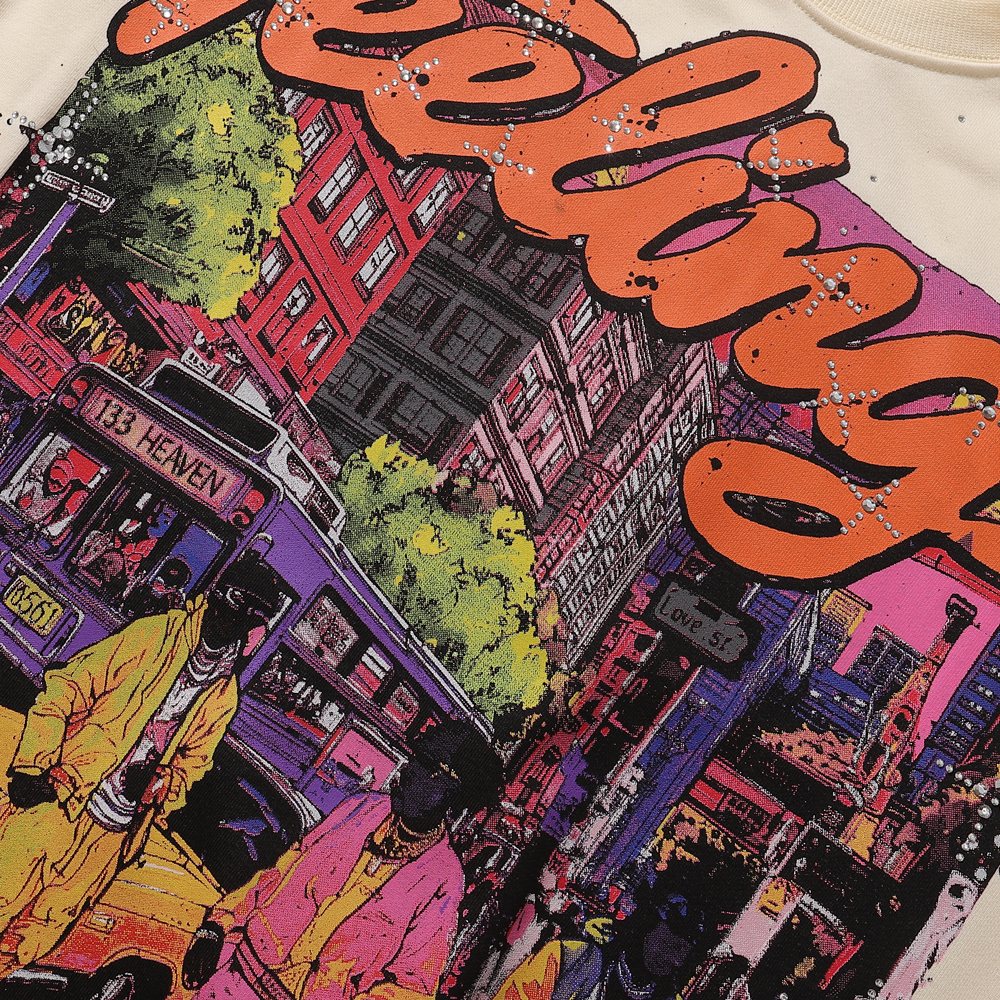 BKYS Revival Feelings Cropped Graphic T-Shirt ¡ª detail