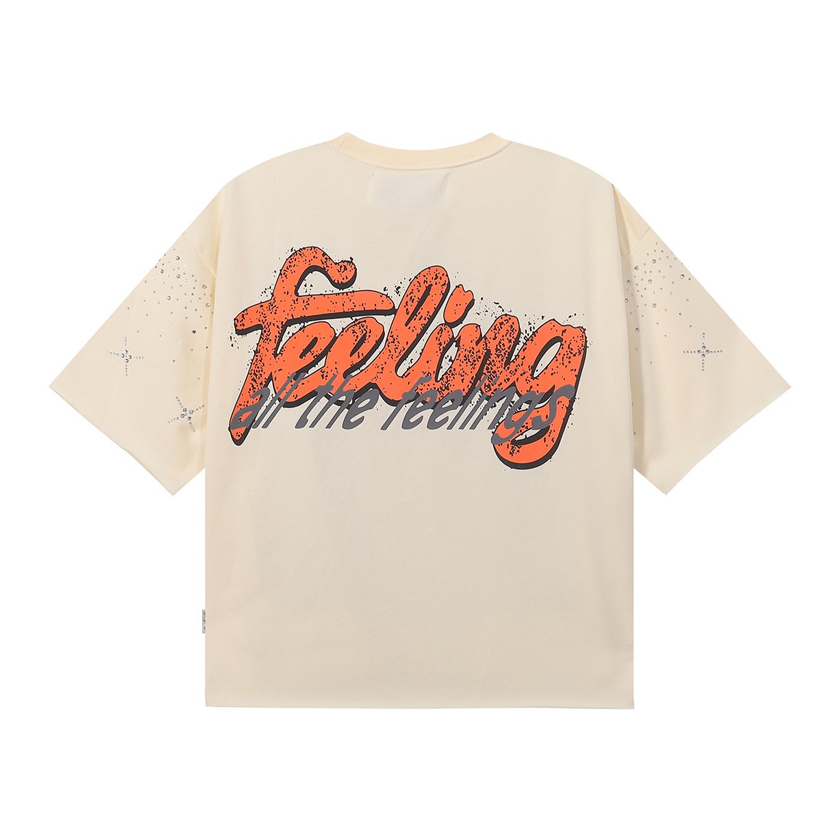 BKYS Revival Feelings Cropped Graphic T-Shirt ¡ª back