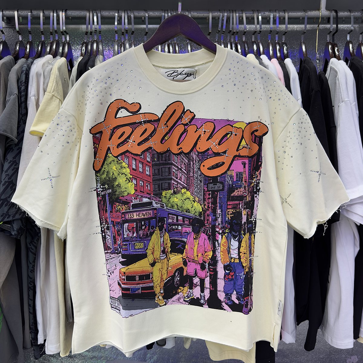 BKYS Revival Feelings Cropped Graphic T-Shirt ¡ª context