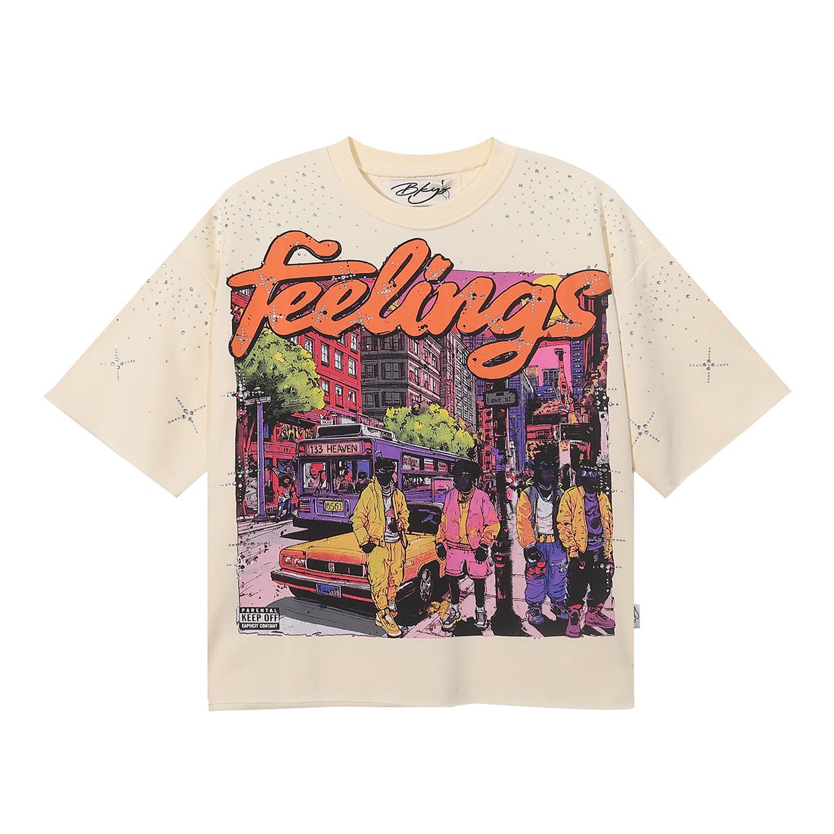 BKYS Revival Feelings Cropped Graphic T-Shirt ¡ª hero
