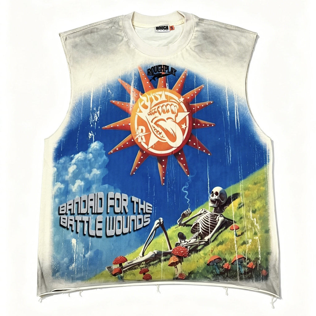 Rough Play Champion Graphic Sleeveless T-Shirt ¡ª hero