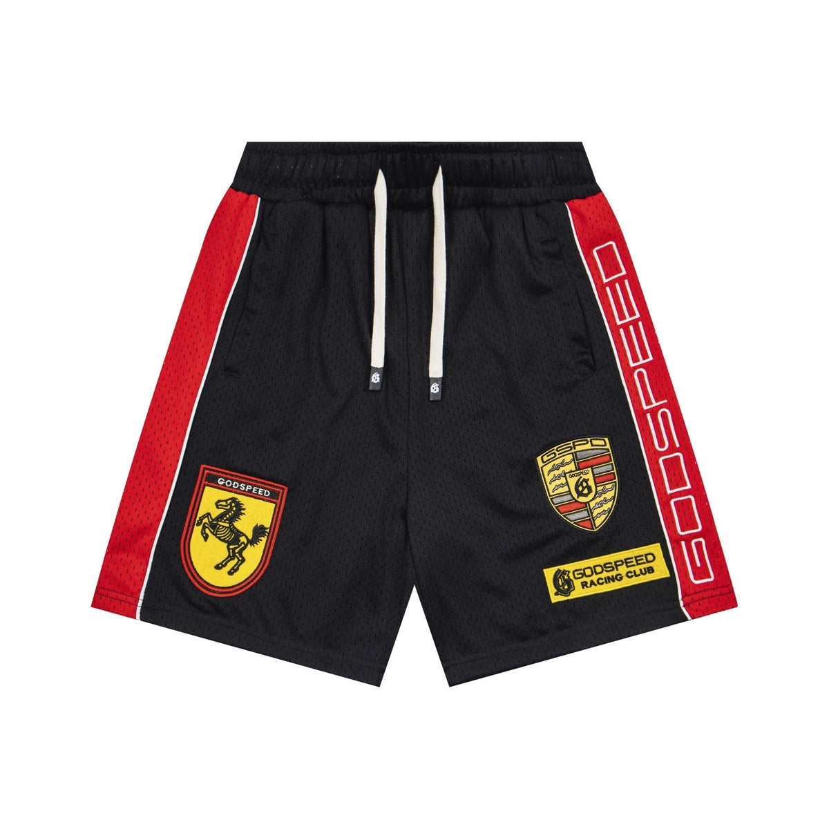 Godspeed Racing Graphic Shorts ¡ª front