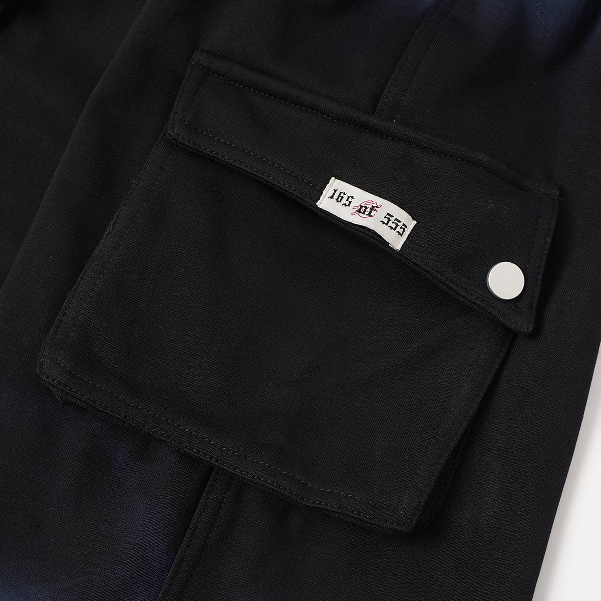 Godspeed Embroidered Cargo Sweat Shorts ¡ª detail