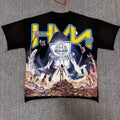 HARMONY Washed Black Rhinestone Graphic T-Shirt ¡ª hero