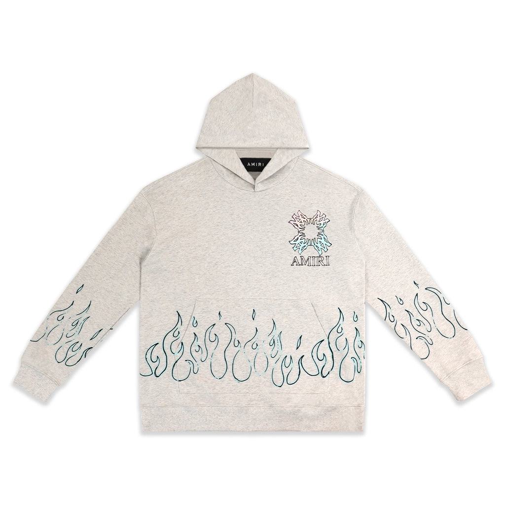 AMIRI Flame Cross Graphic Hoodie ¡ª front