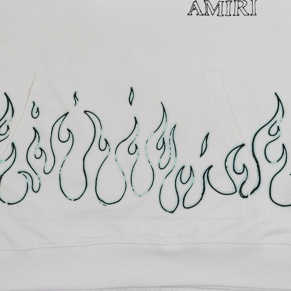 AMIRI Flame Cross Graphic Hoodie ¡ª detail