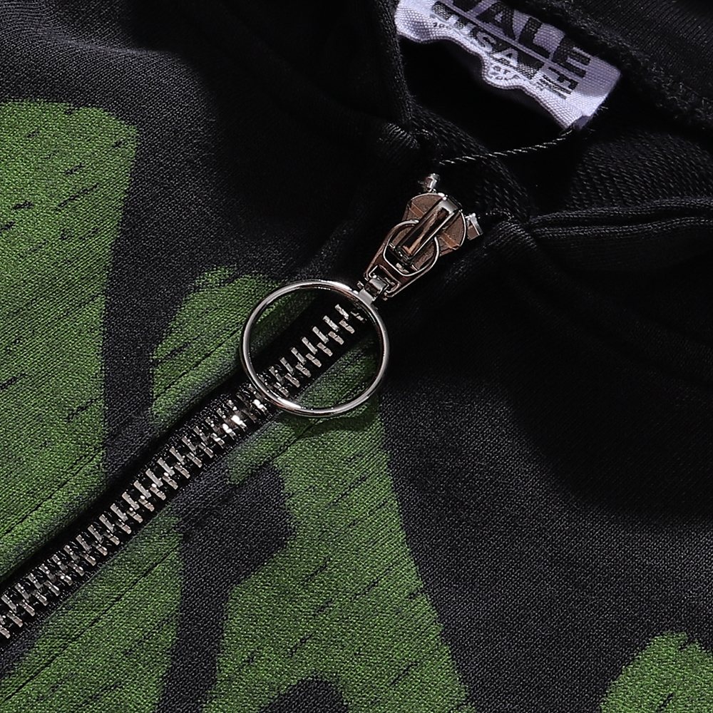 VALE USA Liberty Graphic Washed Zip Hoodie ¡ª detail