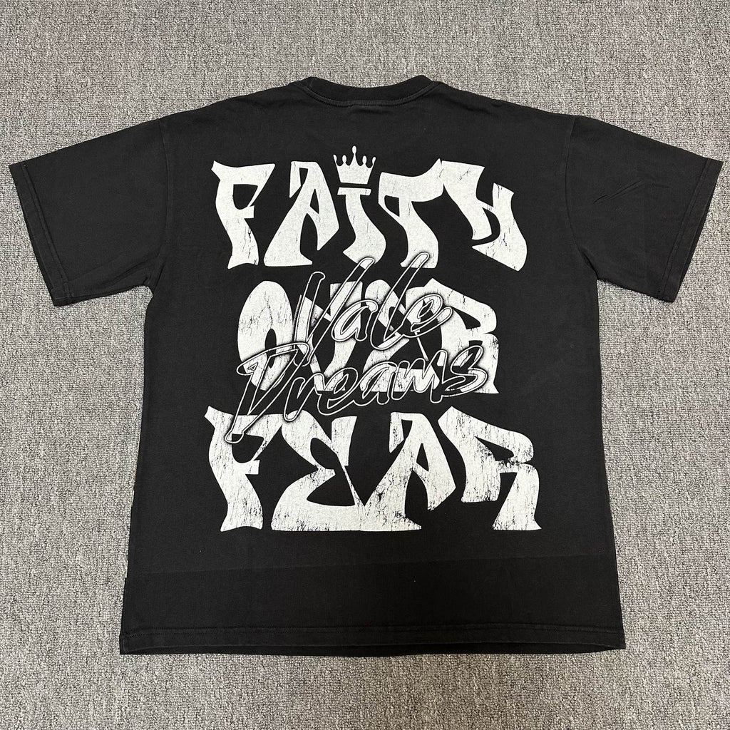 VALE USA Skull & Roses Rhinestone Short-Sleeve T-Shirt ¡ª back