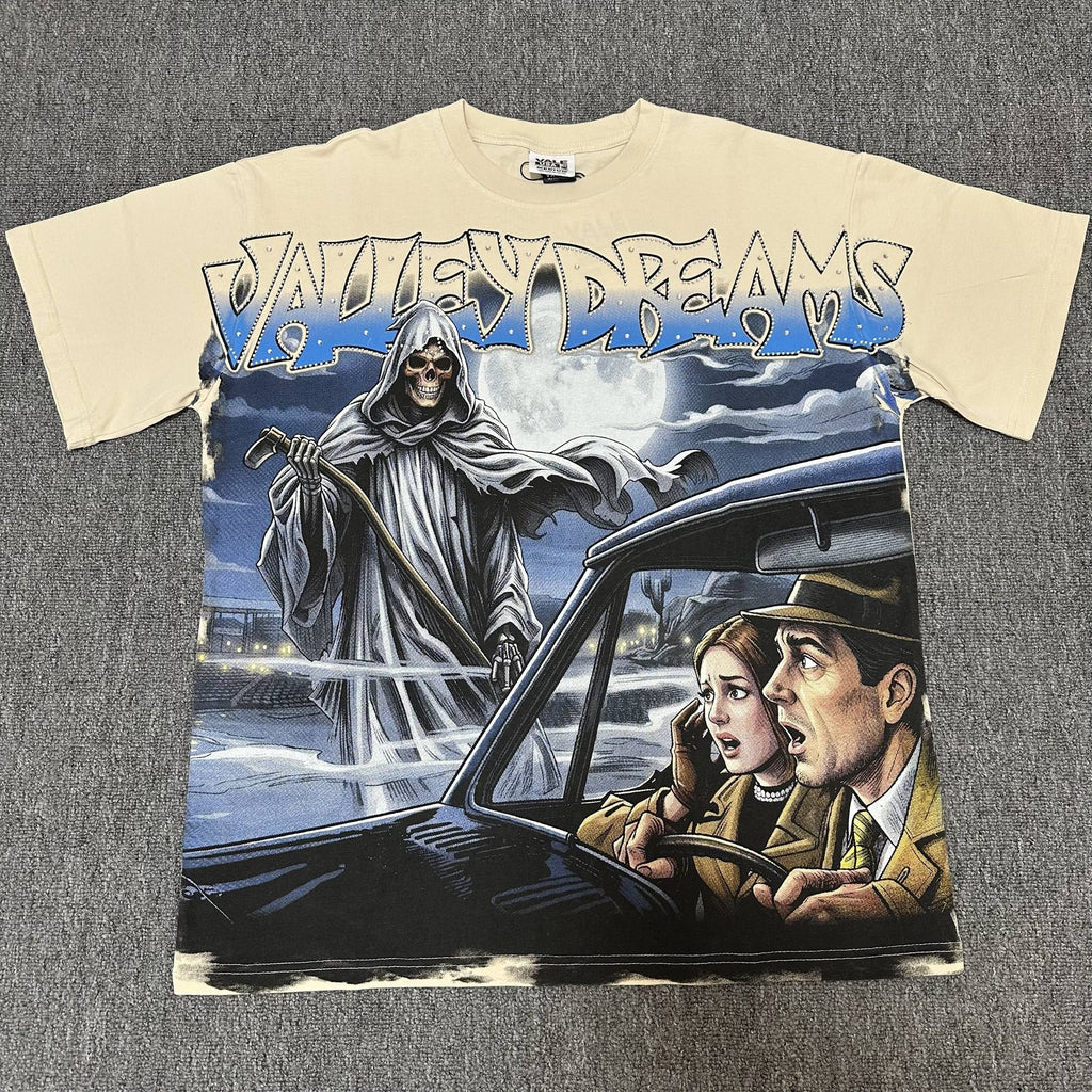 VALE USA Valley Dreams Rhinestone Graphic T-Shirt ¡ª hero