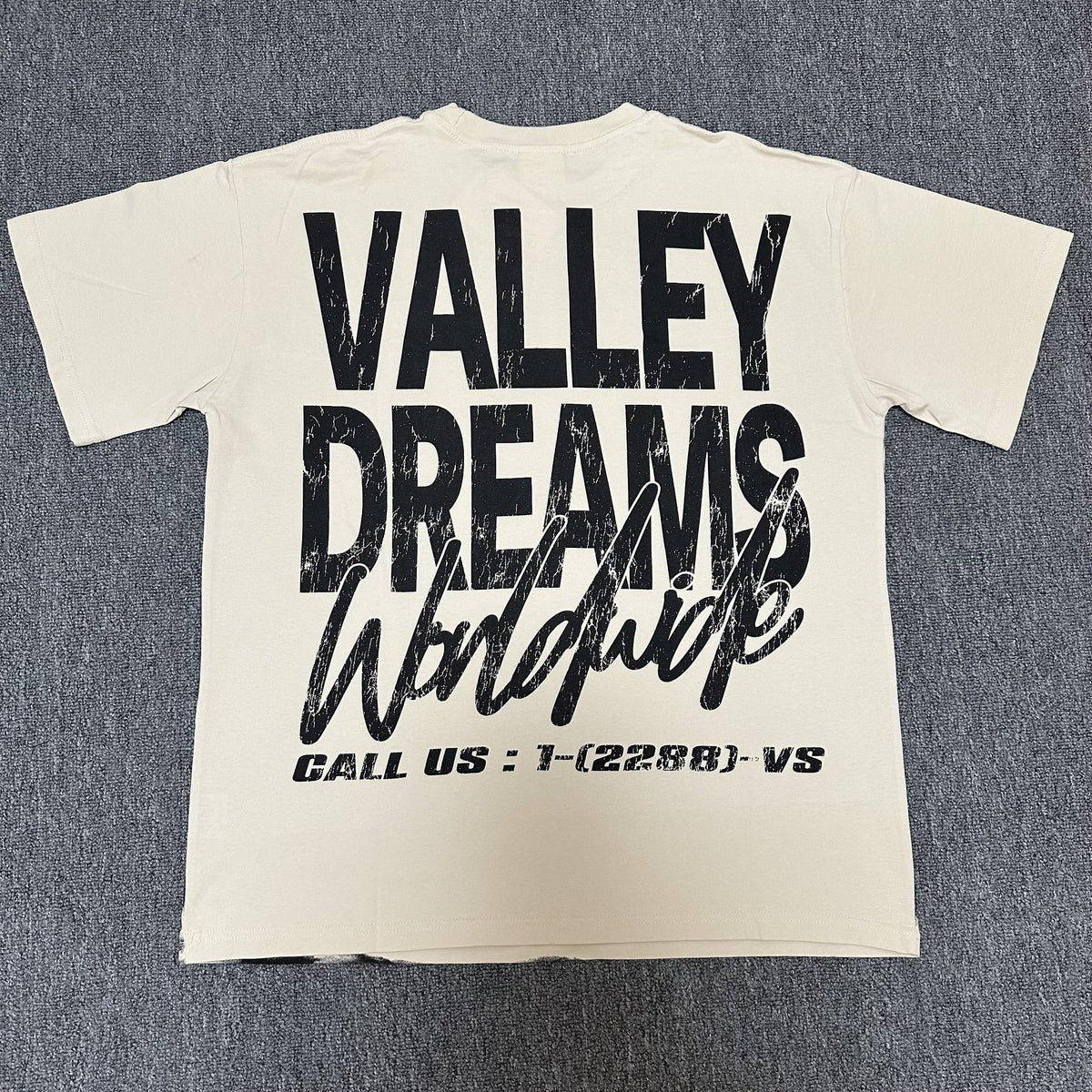 VALE USA Valley Dreams Rhinestone Graphic T-Shirt ¡ª back