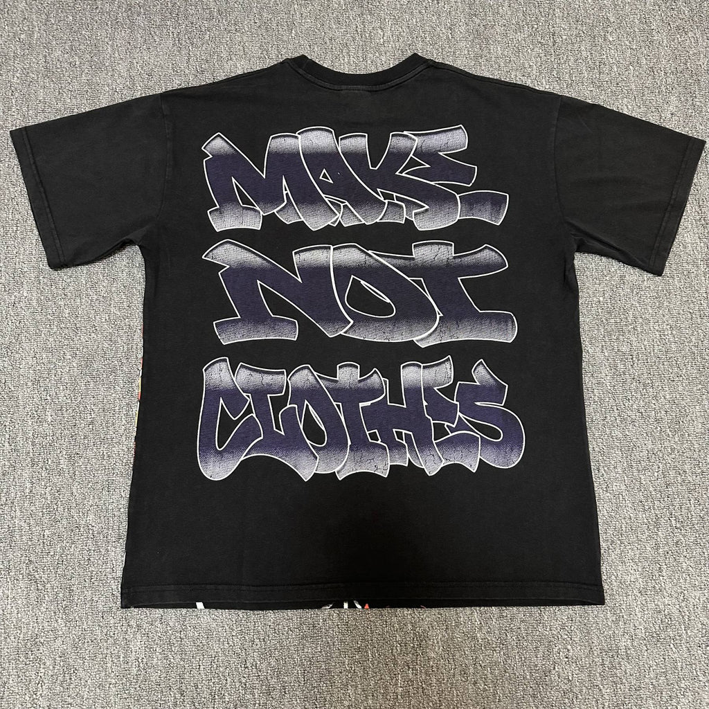 VALE USA Spider Web Graphic Short-Sleeve T-Shirt ¡ª back