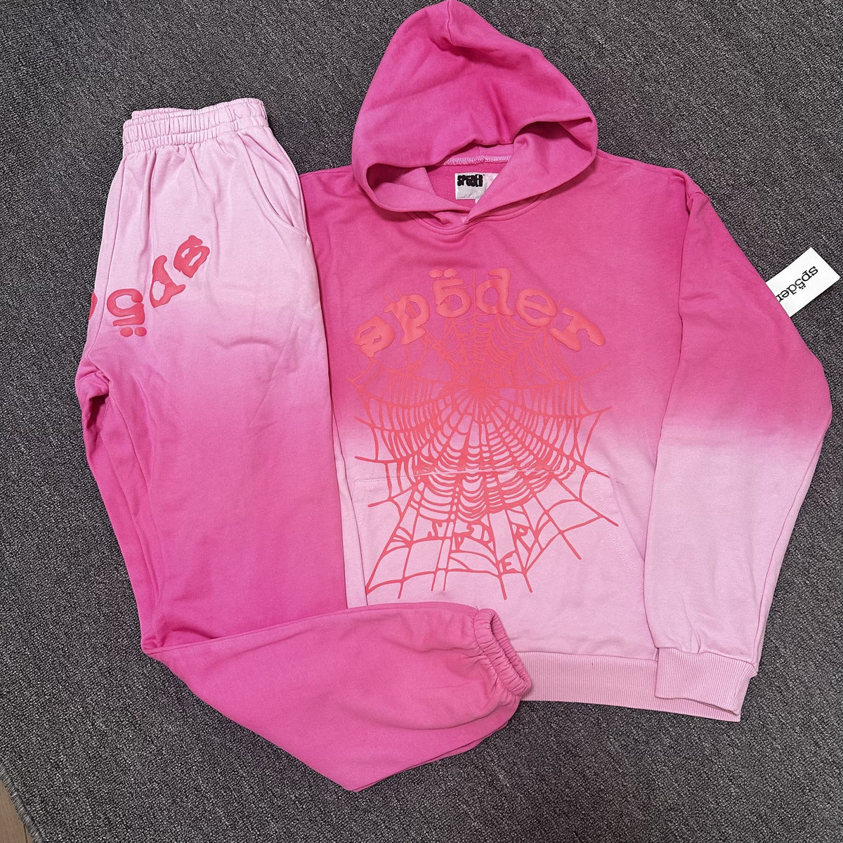 Sp5der Spider Web Hoodie & Sweatpants Set ¡ª context