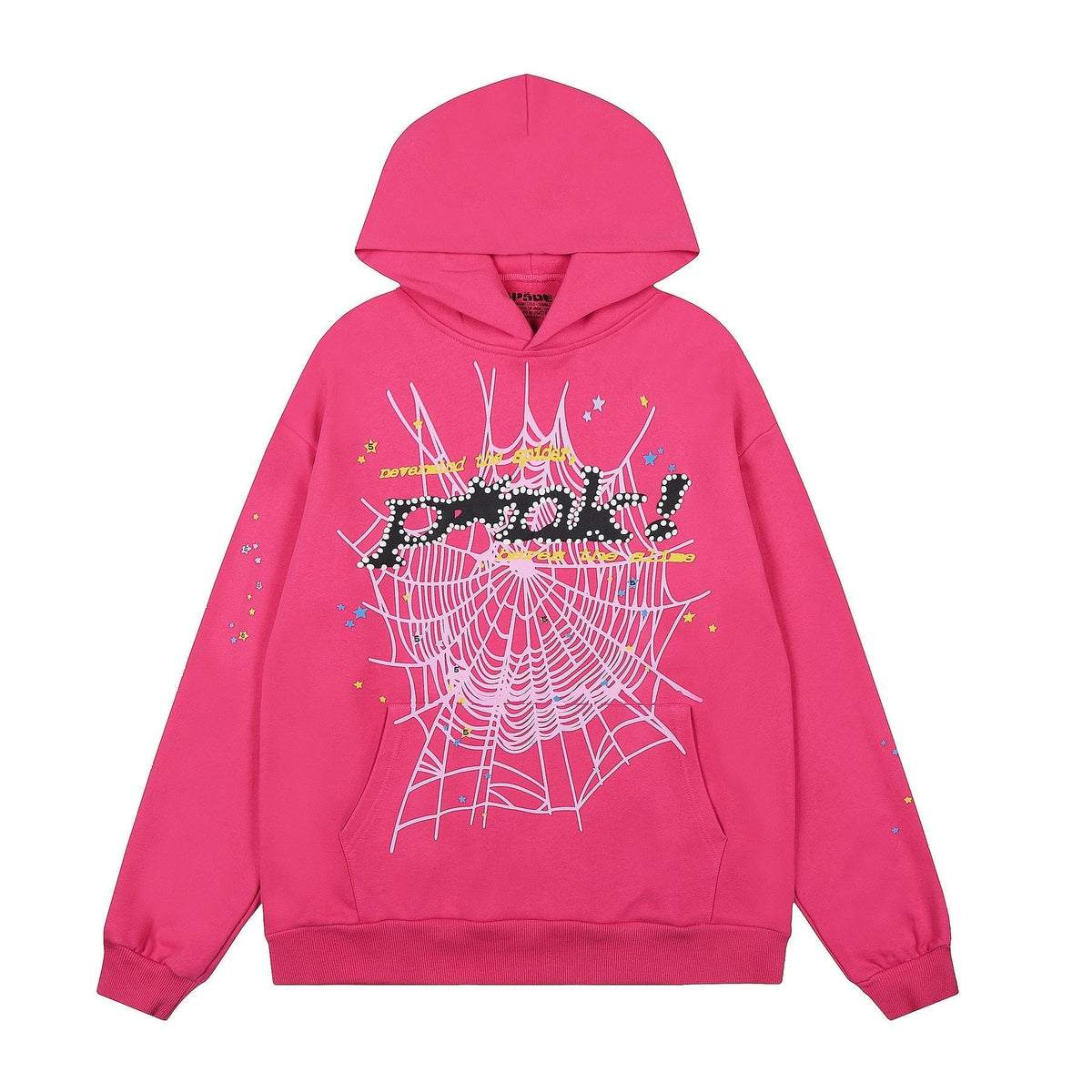Sp5der Pink Spiderweb Graphic Matching Set ¡ª front