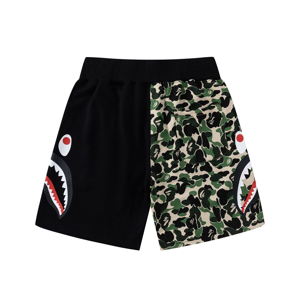 BAPE Shark Eye Graphic Sweat Shorts ¡ª back