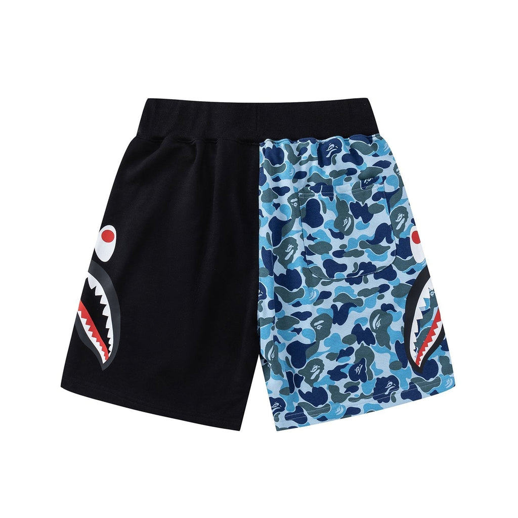 BAPE Shark Eye Graphic Sweat Shorts ¡ª back