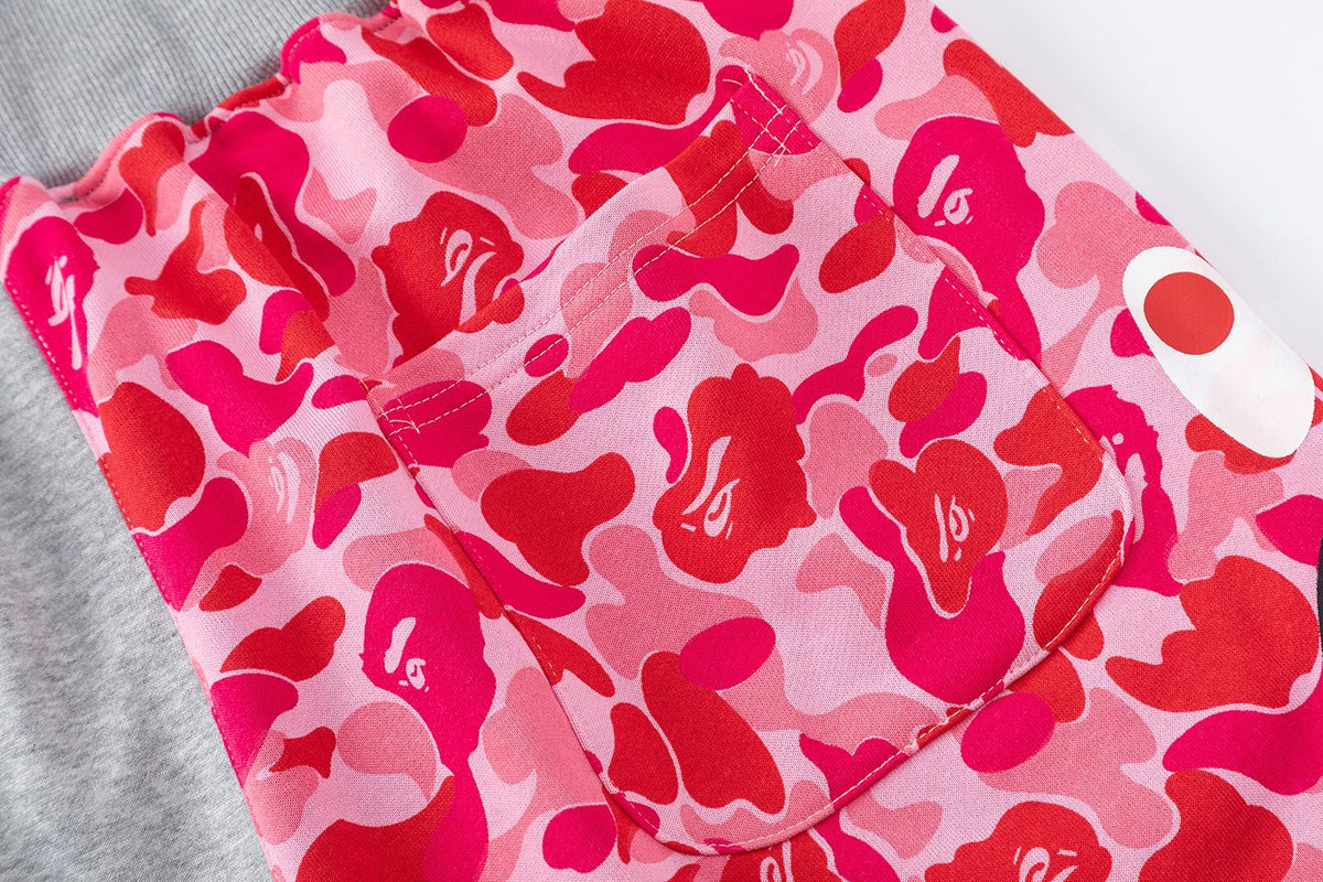 BAPE Shark Eye Graphic Sweat Shorts ¡ª detail