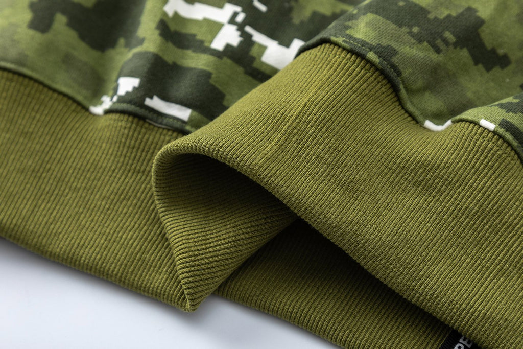 BAPE Shark Face Digital Camo Zip Hoodie ¡ª detail