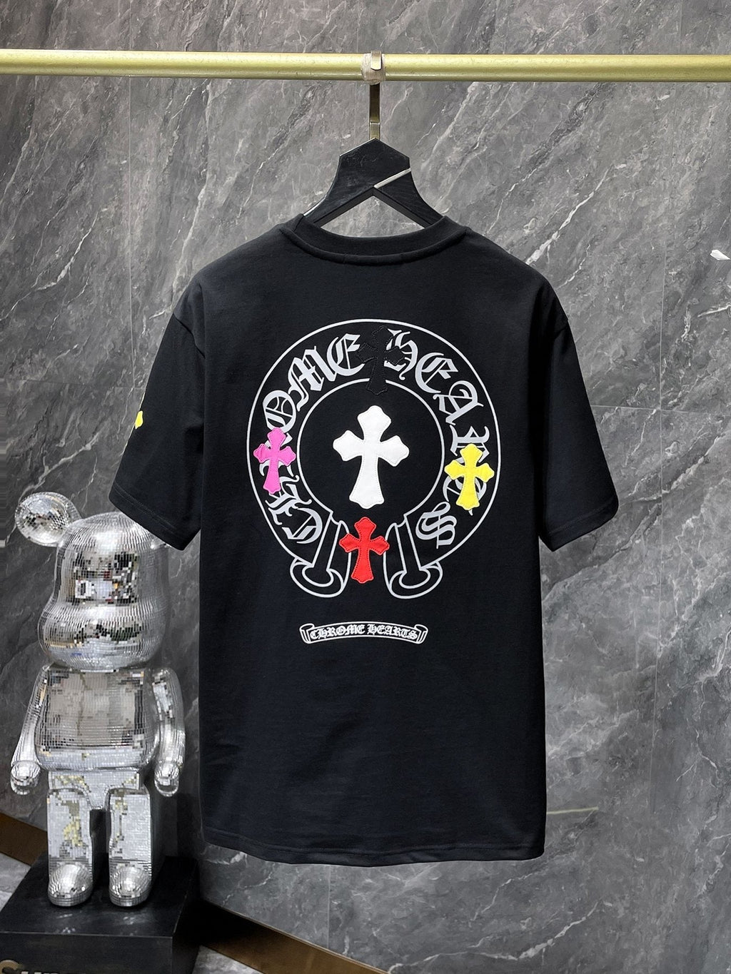Chrome Hearts Cross Graphic Short-Sleeve T-Shirt ¡ª back