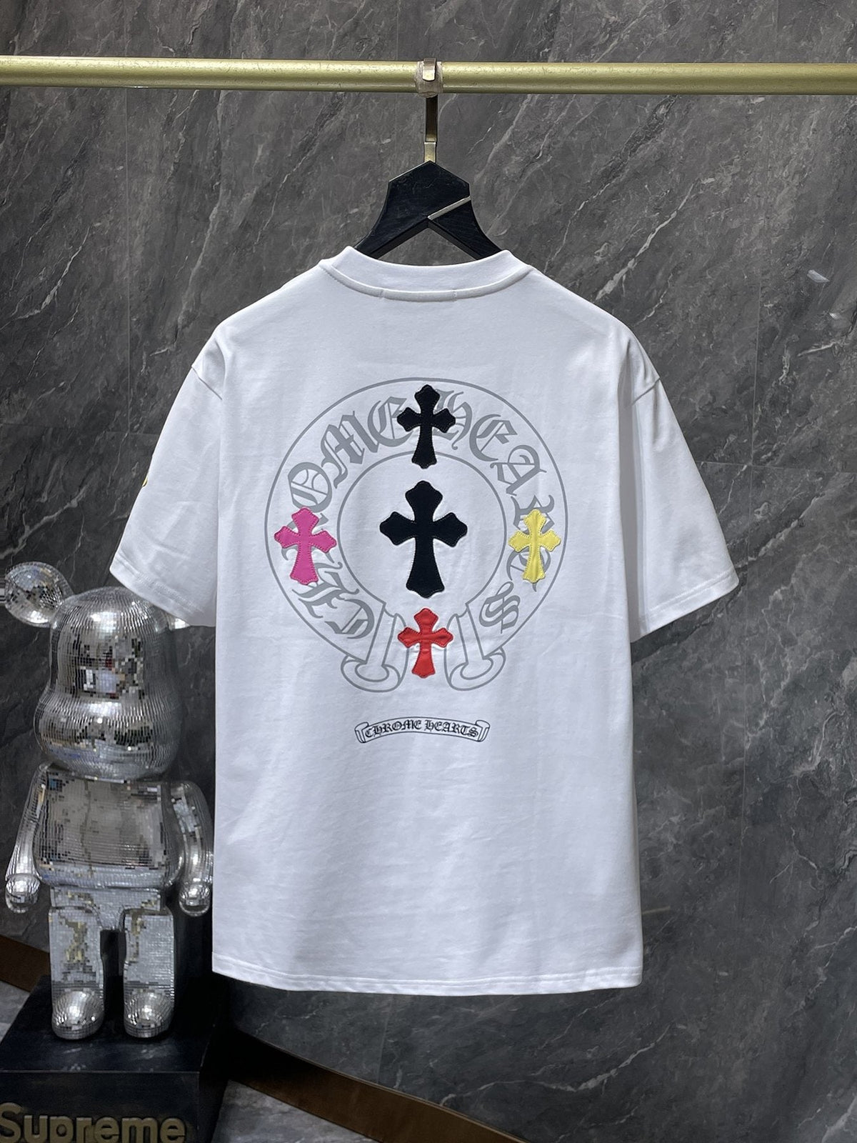 Chrome Hearts Cross Graphic Short-Sleeve T-Shirt ¡ª back