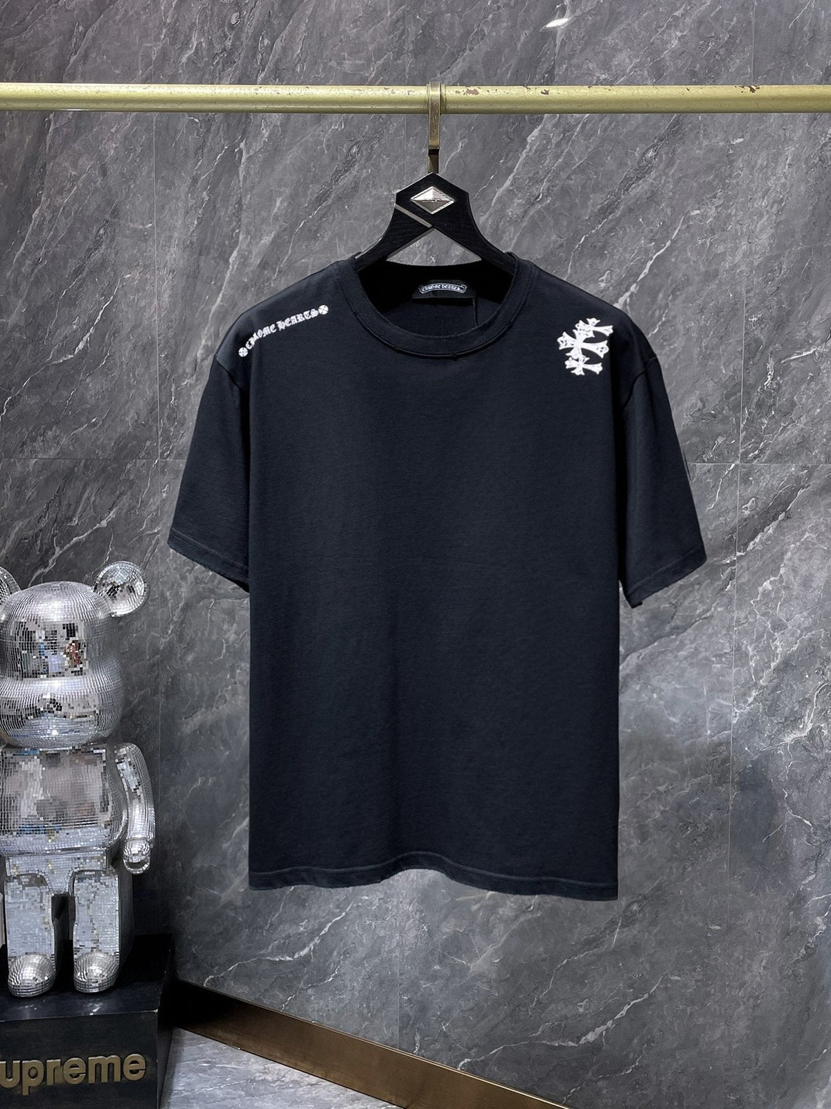 Chrome Hearts Cross Graphic Short-Sleeve T-Shirt ¡ª front