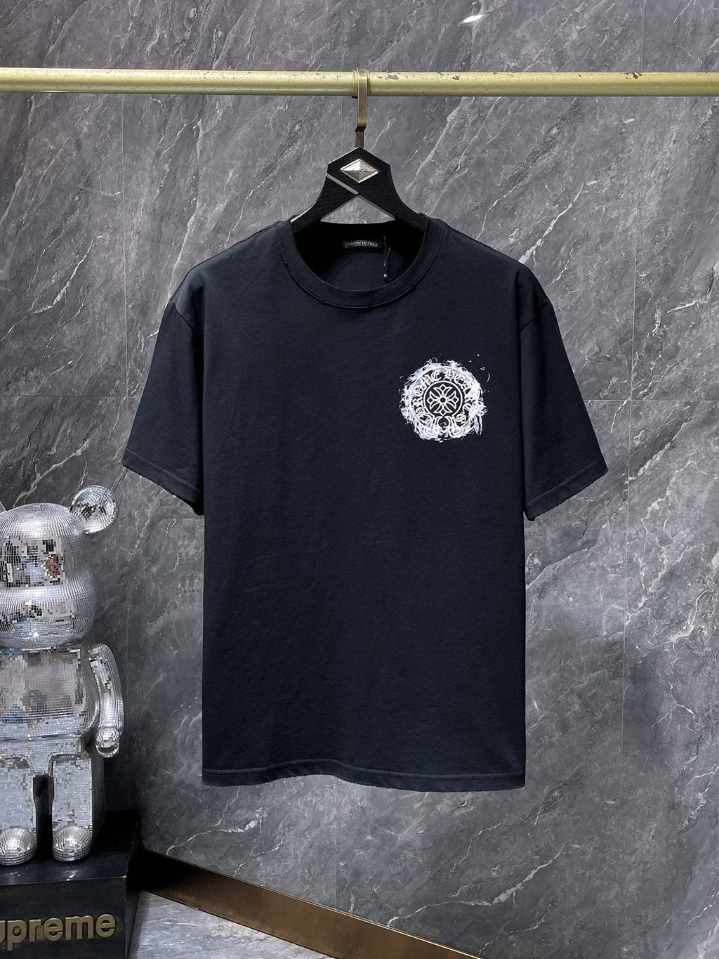 Chrome Hearts Cross Floral Back Graphic T-Shirt ¡ª hero