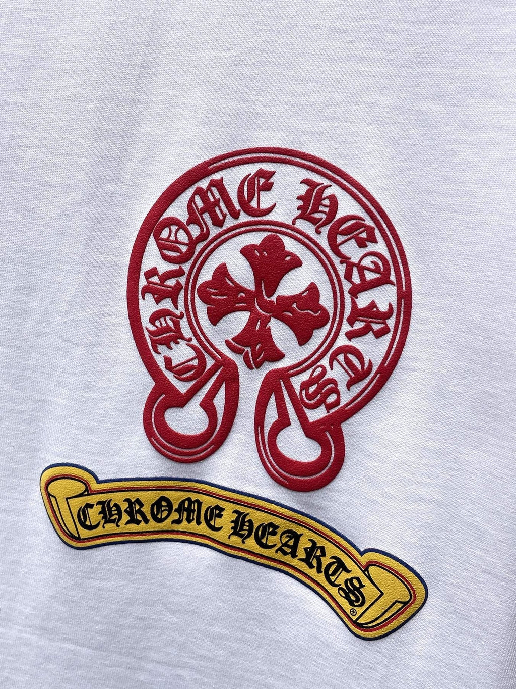 Chrome Hearts Multicolor Horseshoe Graphic T-Shirt ¡ª detail