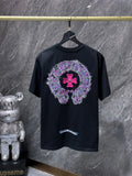 Chrome Hearts Horseshoe Cross Embroidered T-Shirt ¡ª hero