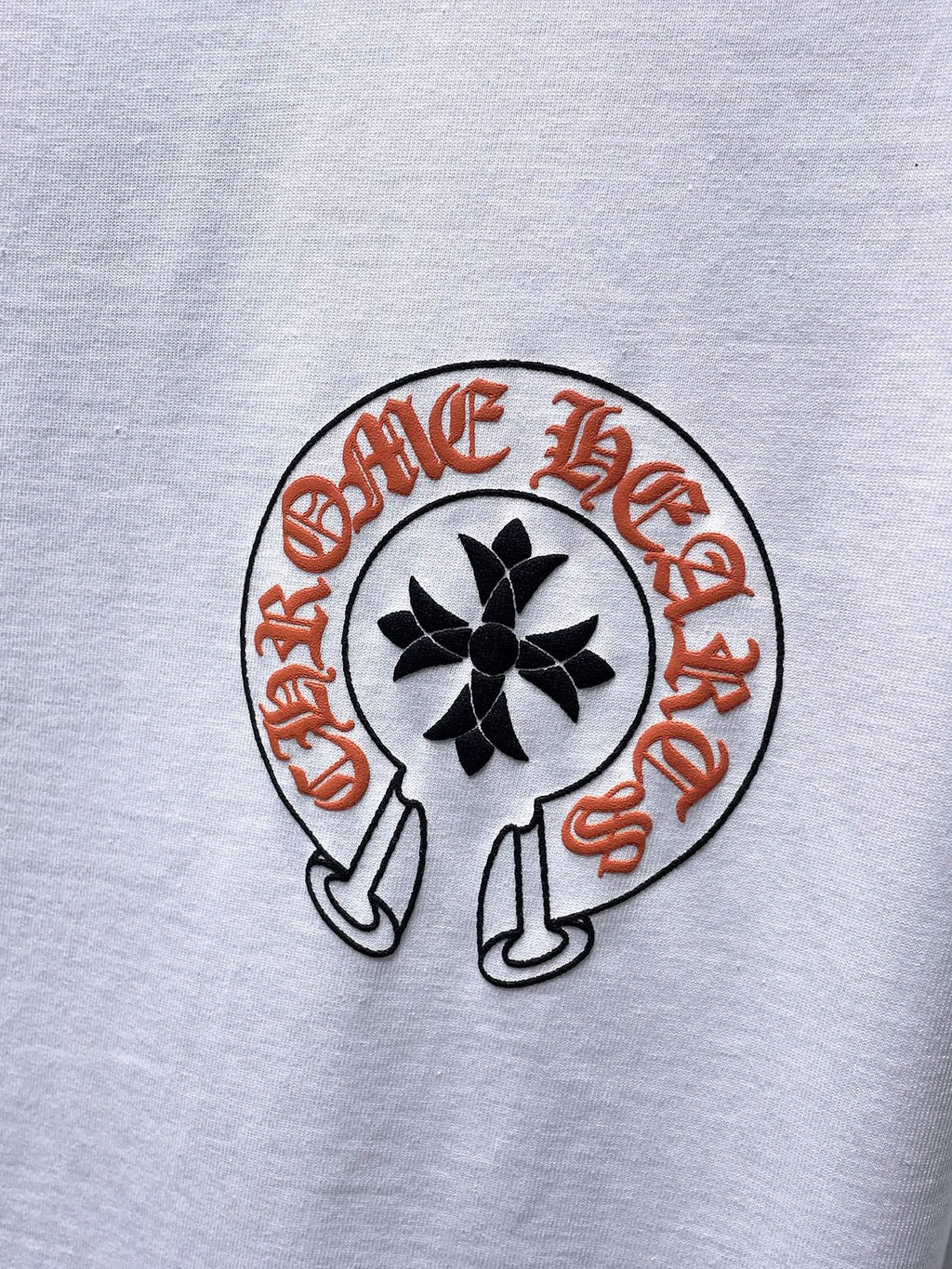 Chrome Hearts Splatter Horseshoe Graphic T-Shirt ¡ª detail