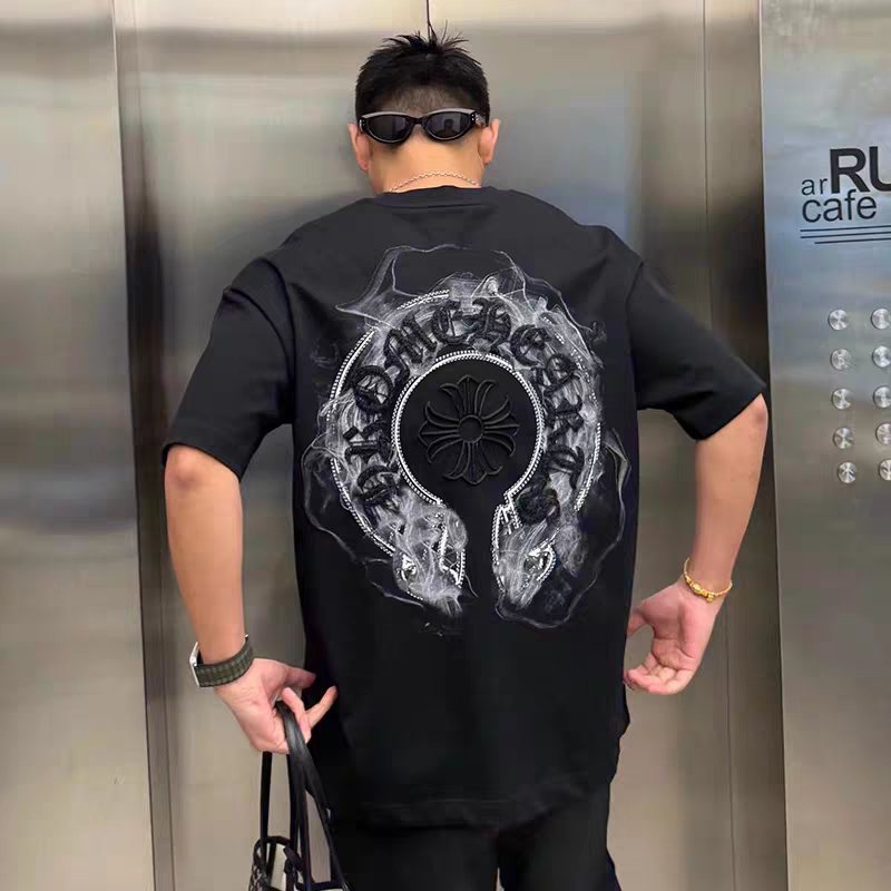 Chrome Hearts Horseshoe Graphic Short-Sleeve T-Shirt ¡ª context