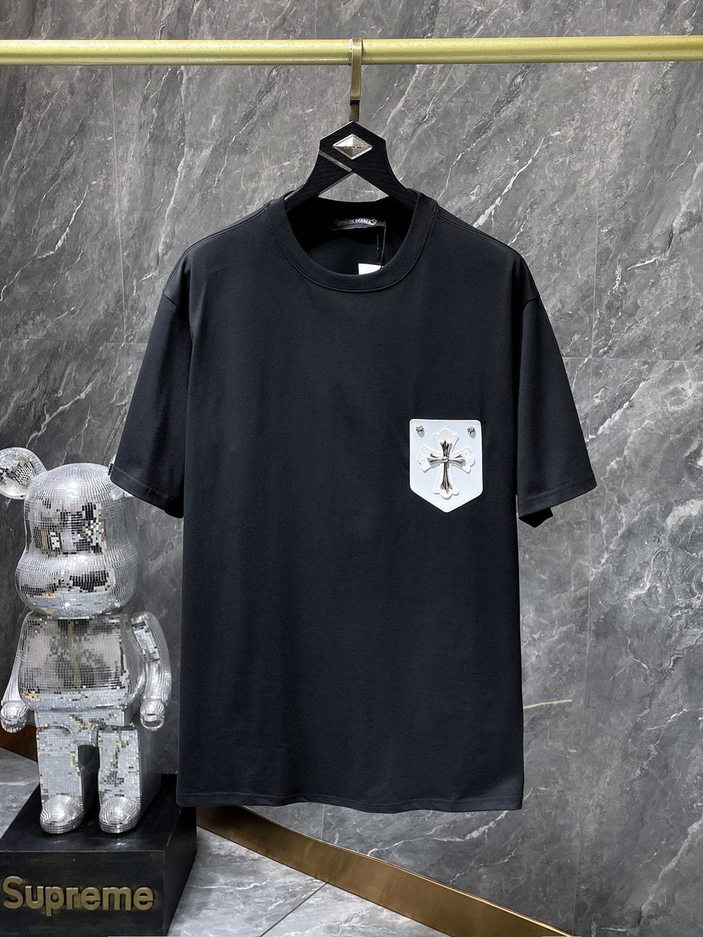 Chrome Hearts Cross Applique Short-Sleeve T-Shirt ¡ª hero