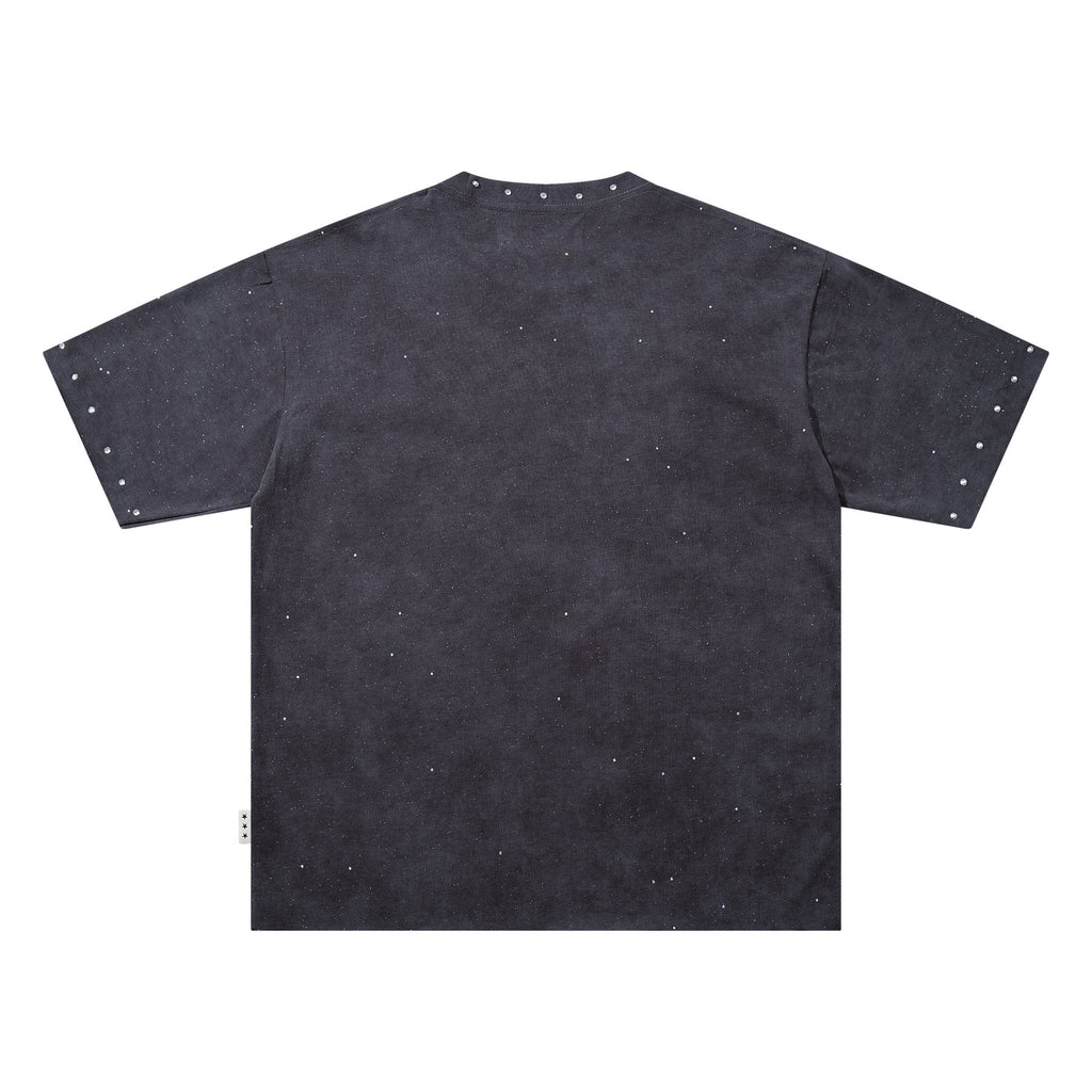 BKYS Revival Rhinestone Portrait Graphic T-Shirt ¡ª back