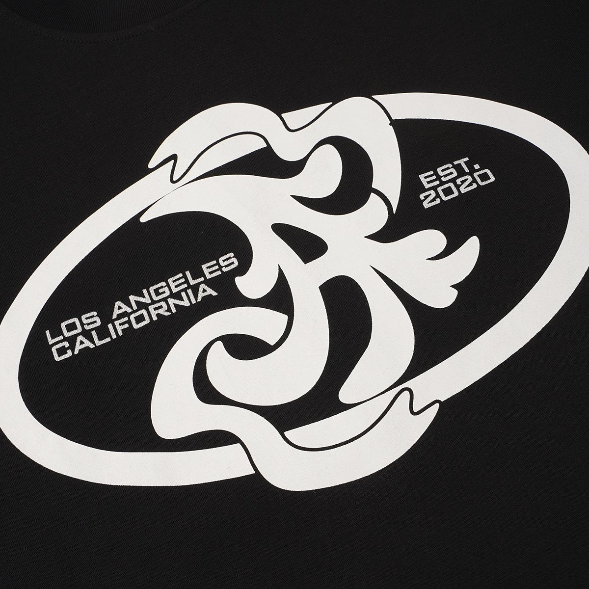 ASAALL Los Angeles California Abstract Graphic T-Shirt ¡ª detail
