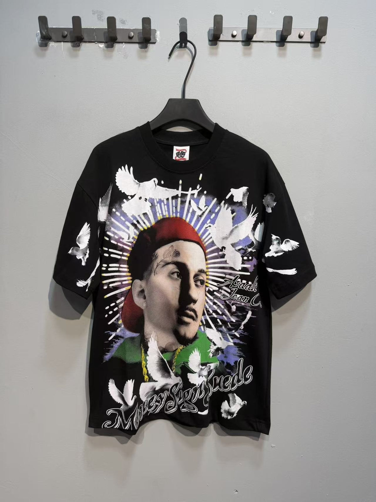 ASAALL Portrait and Dove Graphic Short-Sleeve T-Shirt ¡ª hero