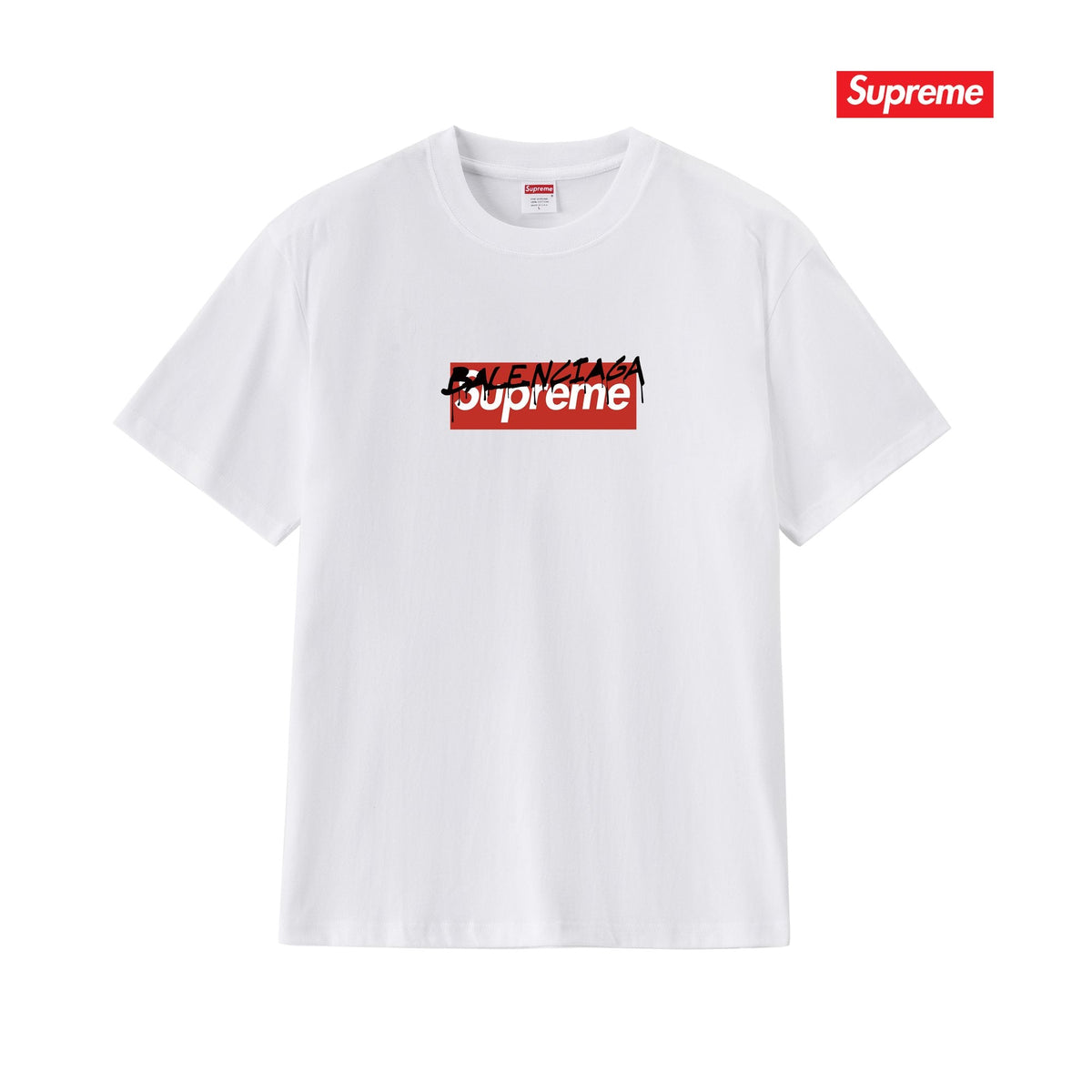 Supreme Balenciaga-Style Box Logo T-Shirt ¡ª hero