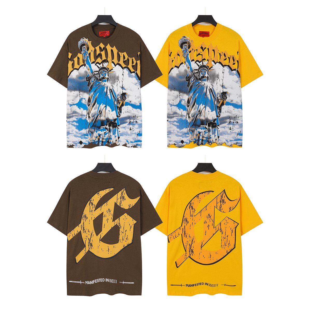 Godspeed 5010 Statue Graphic T-Shirt ¡ª comparison