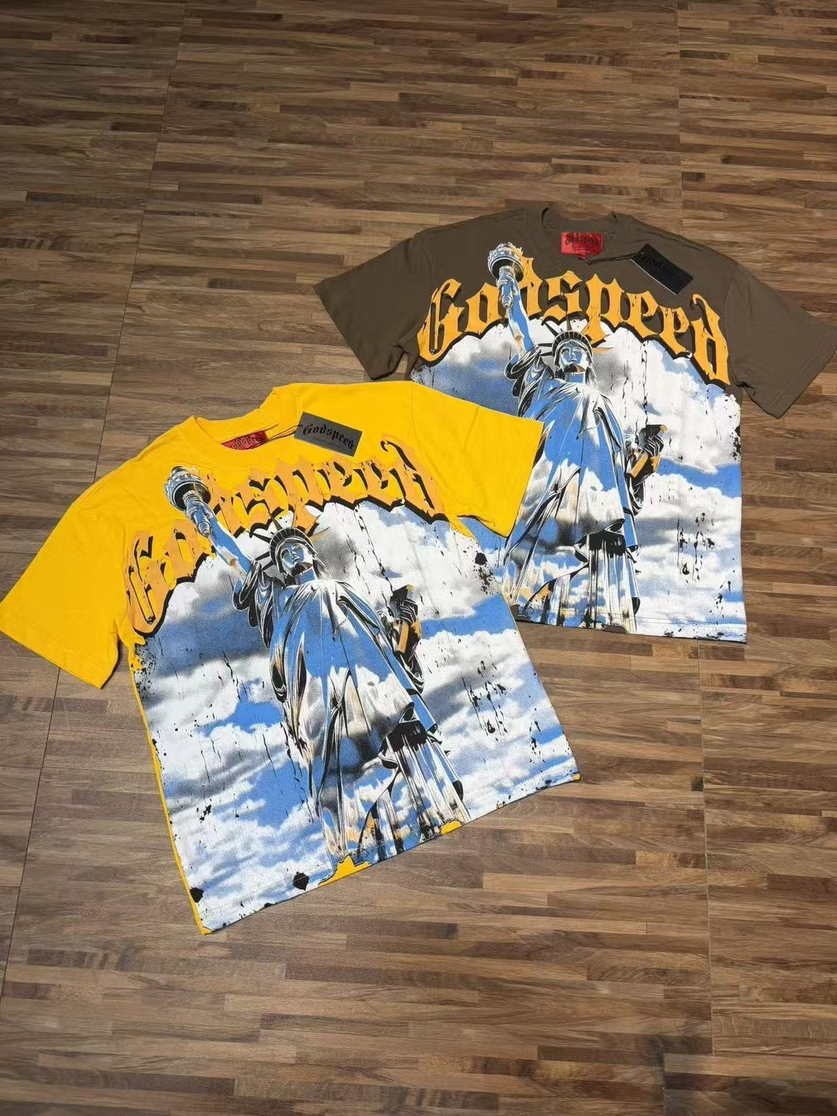 Godspeed 5010 Statue Graphic T-Shirt ¡ª context