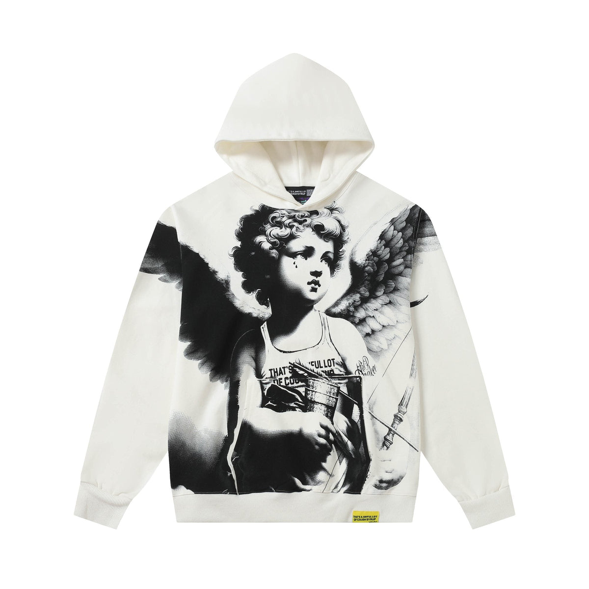 THAT'S A AWFUL LOT OF COUGH SYRUP Angel Graphic Hoodie ¡ª hero