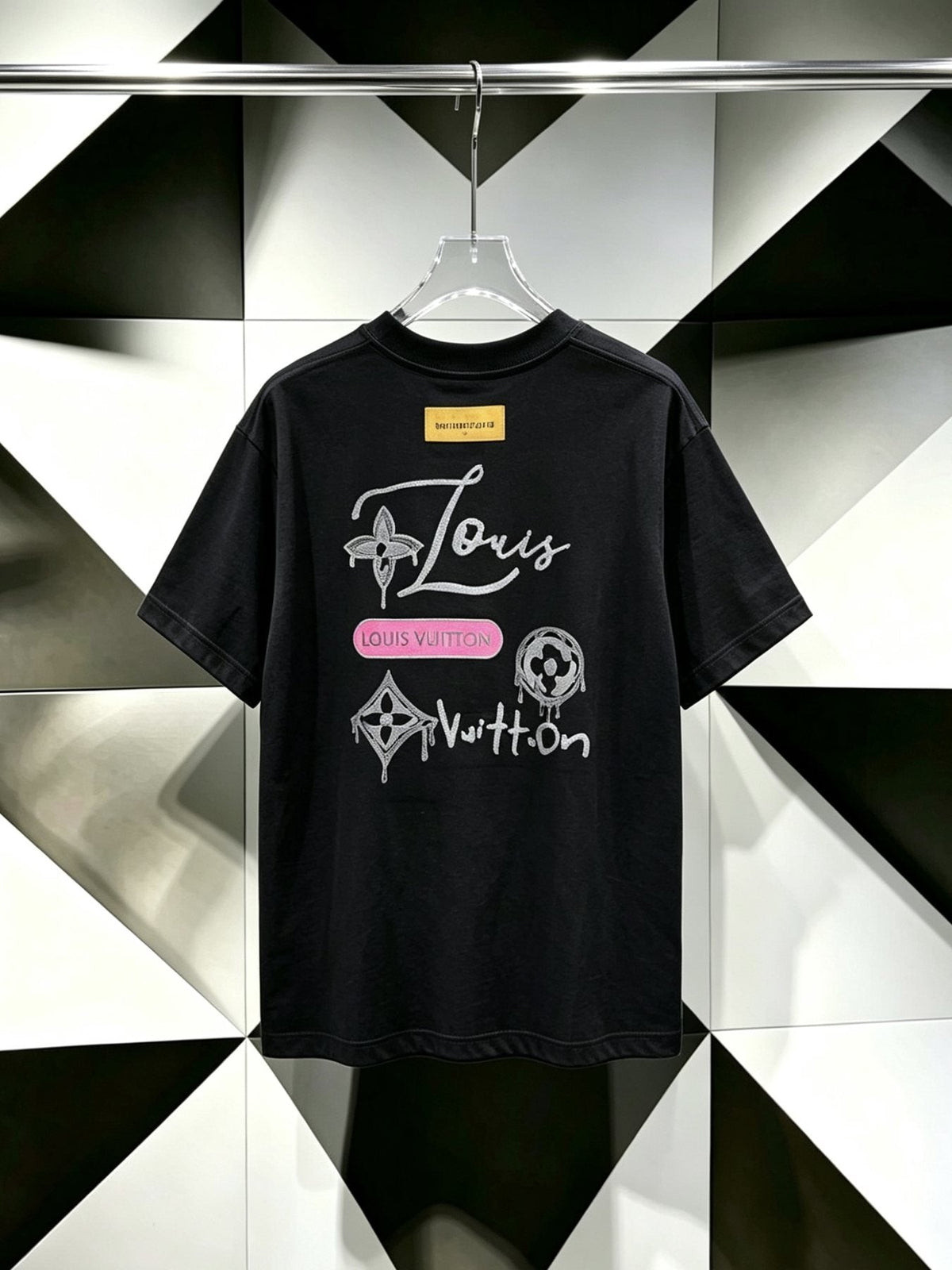 Louis Vuitton*LV Script Graphic T-Shirt ¡ª back