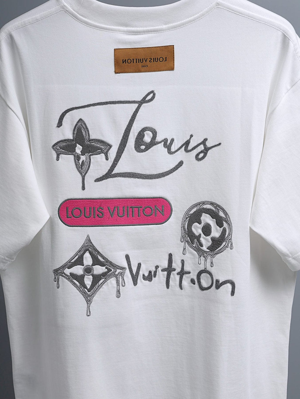 Louis Vuitton*LV Script Graphic T-Shirt ¡ª detail