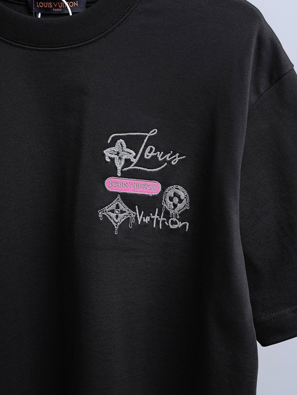 Louis Vuitton*LV Script Graphic T-Shirt ¡ª detail