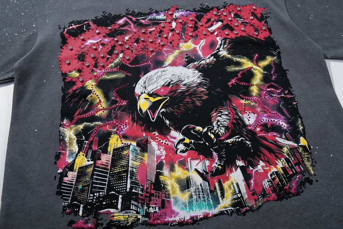 BKYS Revival No Brakes No Mercy Graphic T-Shirt ¡ª detail