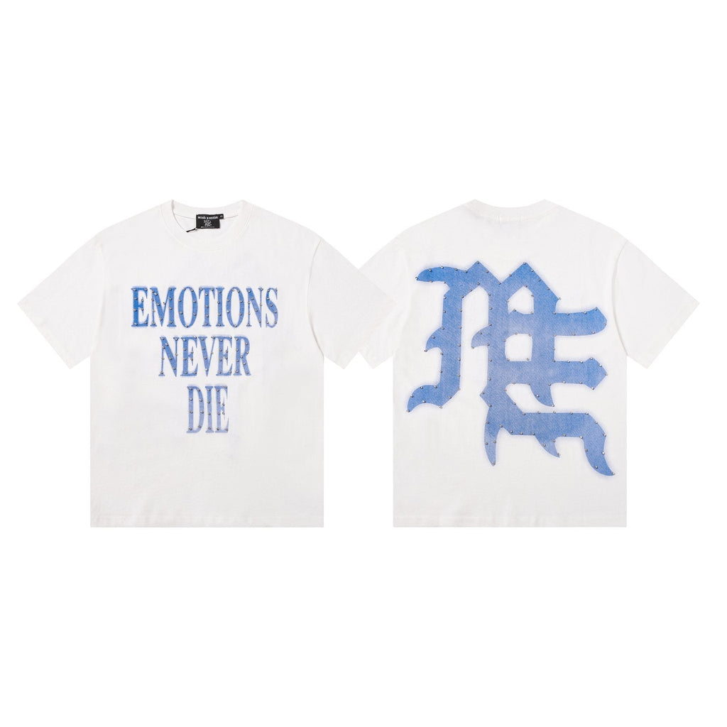 MIXED EMOTION Never Die Monogram Graphic T-Shirt ¡ª hero