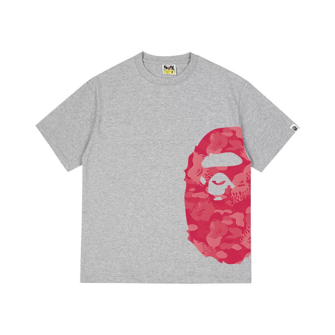 BAPE Pink Camo Ape Head Graphic T-Shirt ¡ª hero