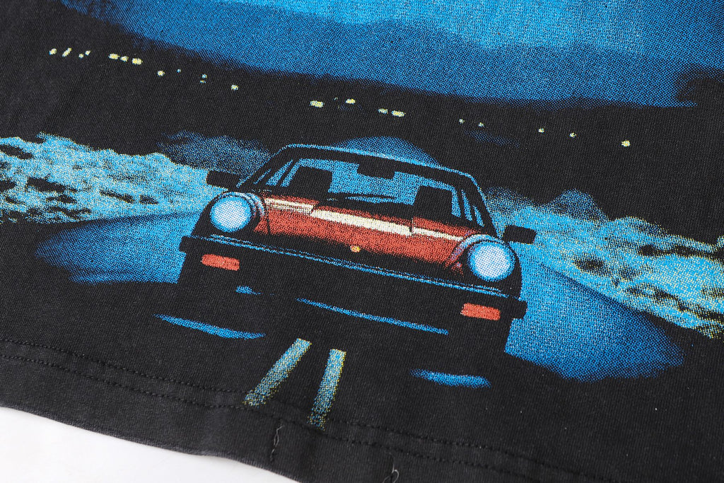 Godspeed UFO Car Graphic Short-Sleeve T-Shirt ¡ª detail
